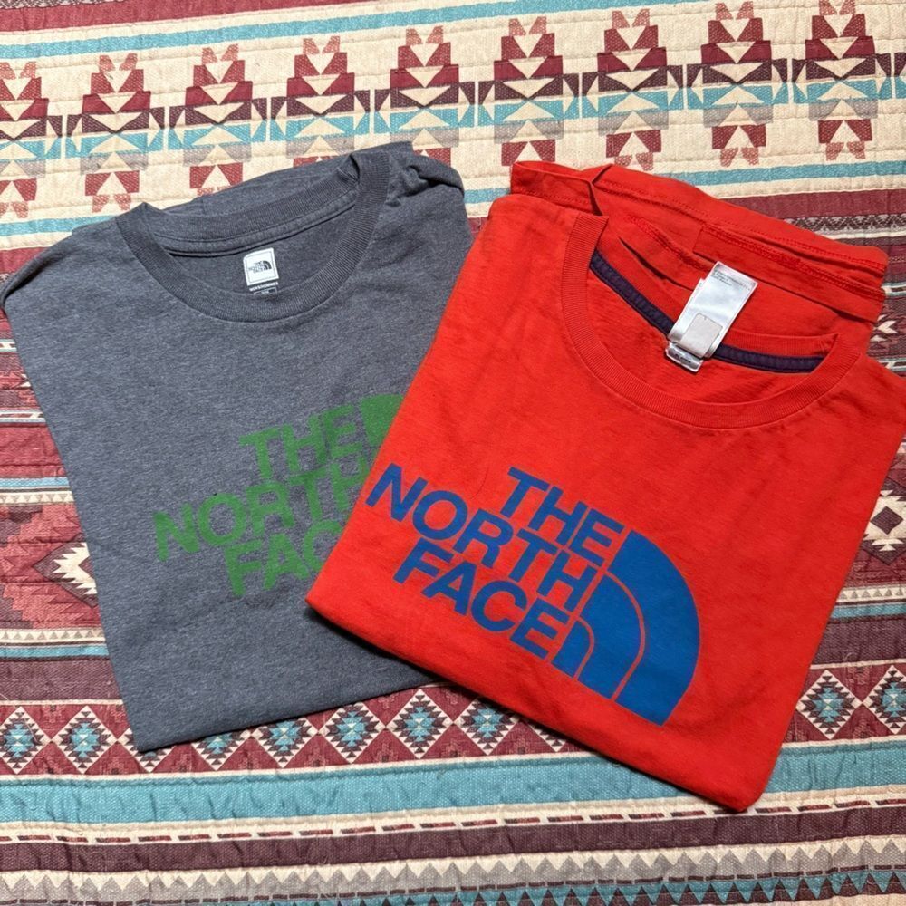 The North Face t-shirt bundle of 2 size medium
